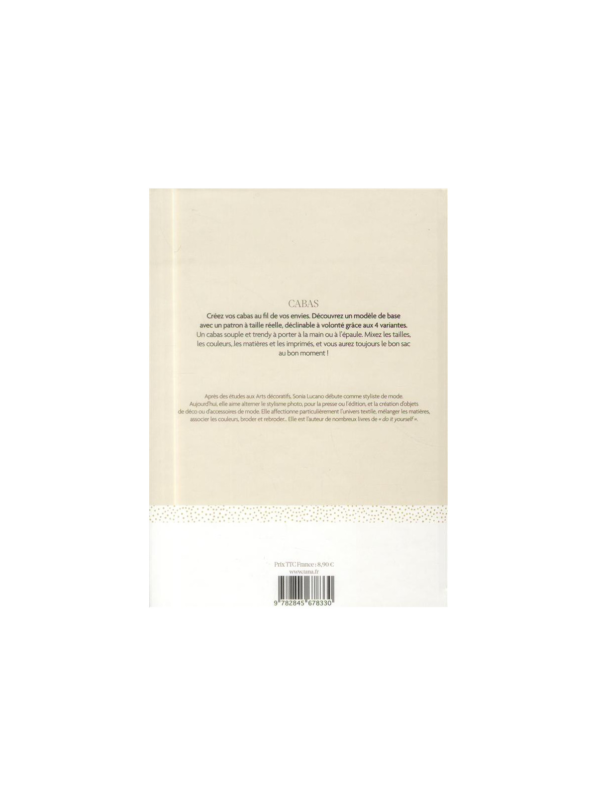 Cabas - 1 patron, 5 créations - Mystik-Boutique.fr, Librairie Discount