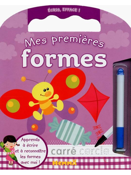 Ecris, efface ! Mes premières formes - Mystik-Boutique.fr, Librairie