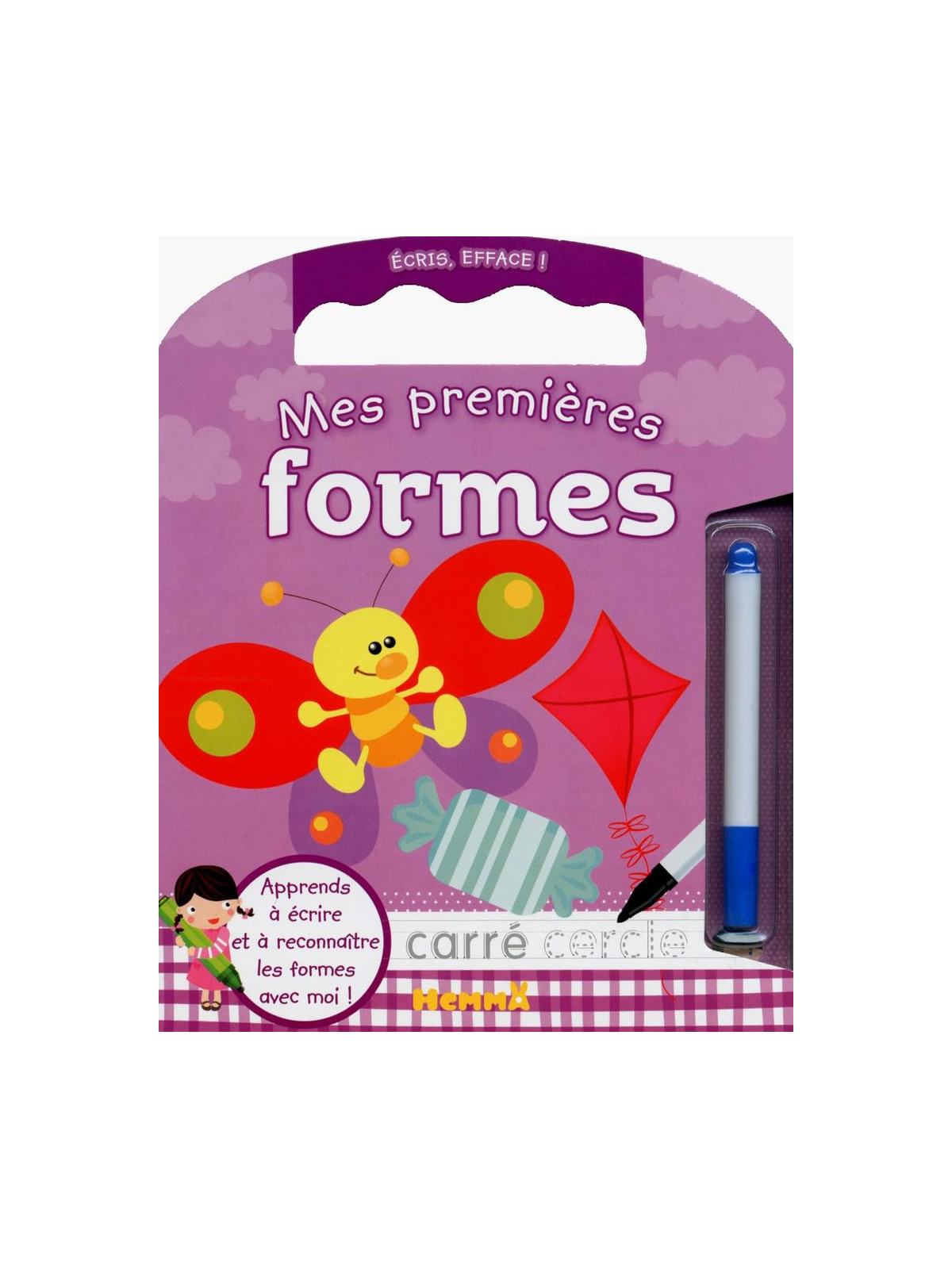 Ecris, efface ! Mes premières formes - Mystik-Boutique.fr, Librairie