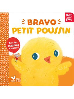LBravo petit poussin - Avec des matières à toucher ! - Mystik-Boutique
