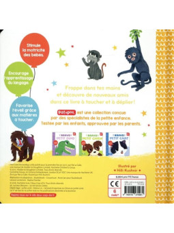 Bravo petit singe - Avec des matières à toucher ! - Mystik-Boutique.fr