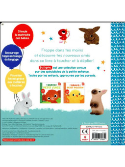 Bravo petit lapin - Avec des matières à toucher ! - Mystik-Boutique.fr