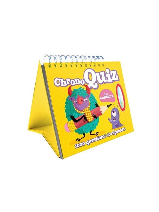Chrono quiz - les animaux - 1000 questions et réponses