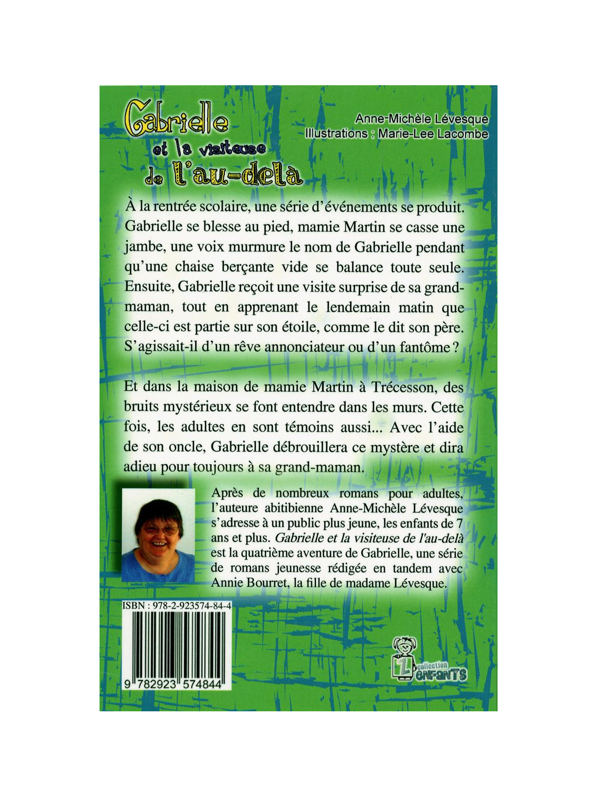 Gabrielle et la visiteuse de l'au-delà