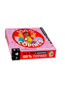 La boîte à questions - 100% copines - 156 questions, tests, défis pour une super soirée pyjama !