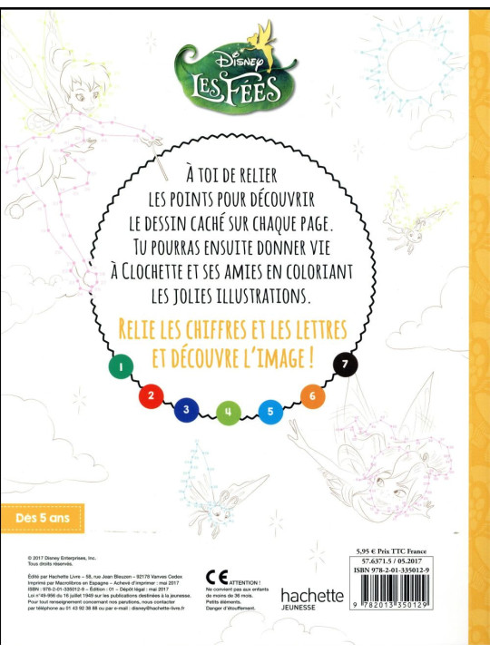 Disney Les fées - Les ateliers - Points à relier