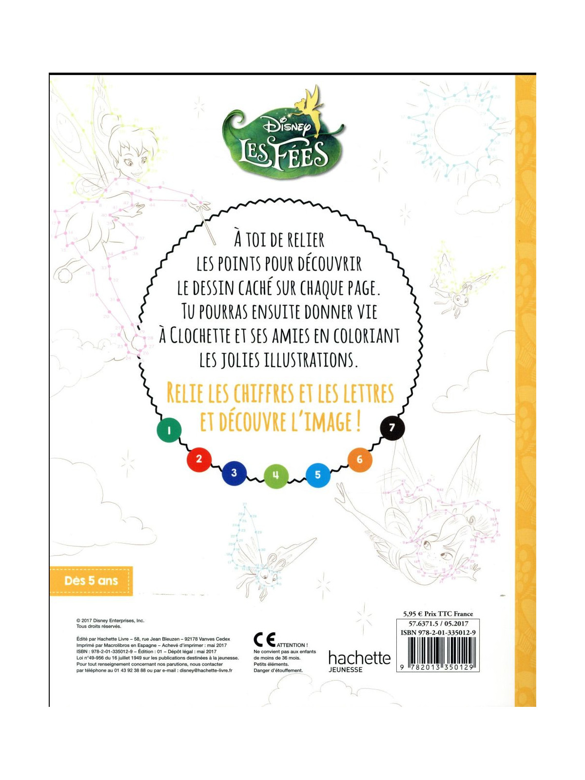 Disney Les fées - Les ateliers - Points à relier