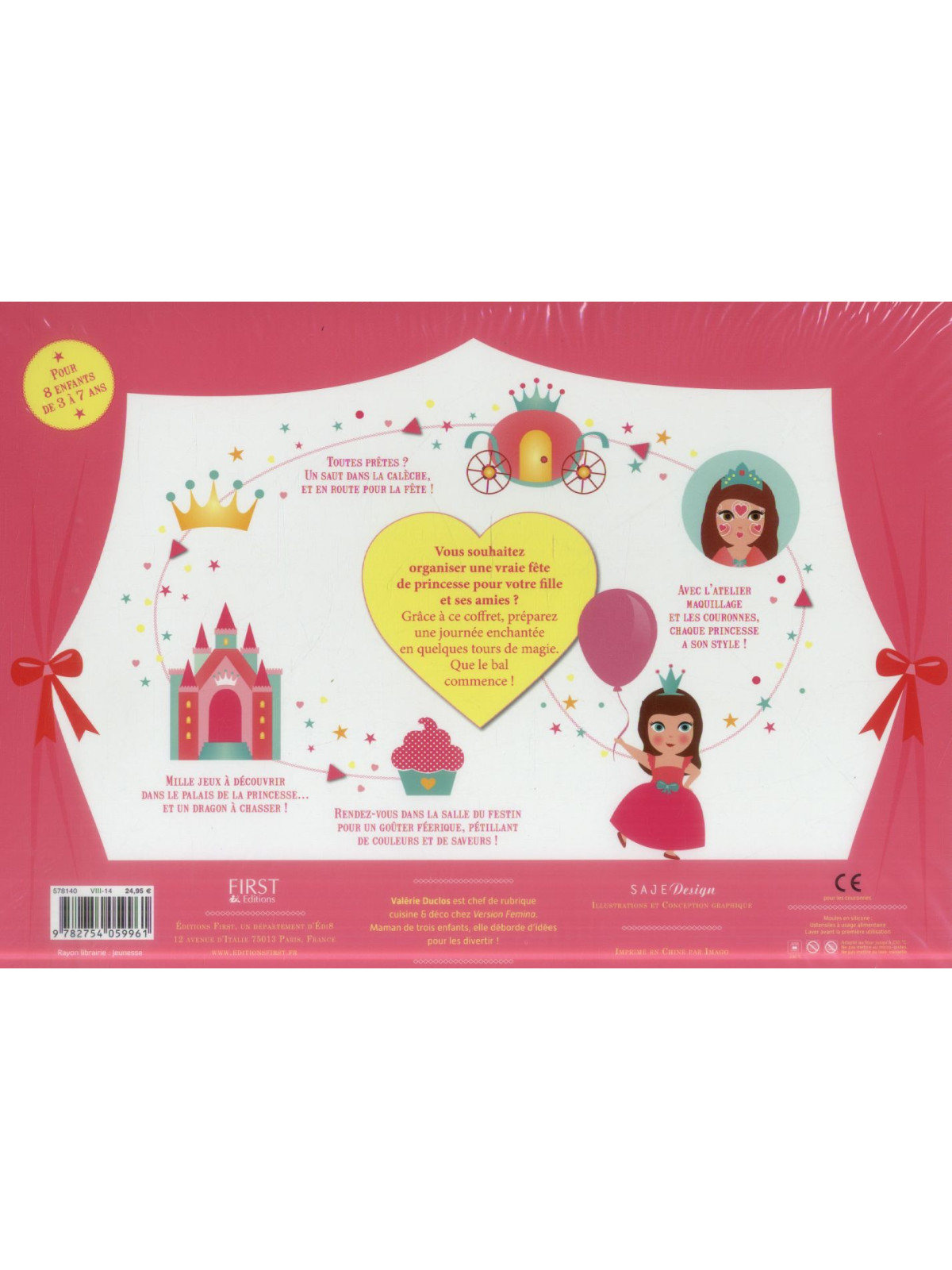 Organiser une fête de princesse - Coffret