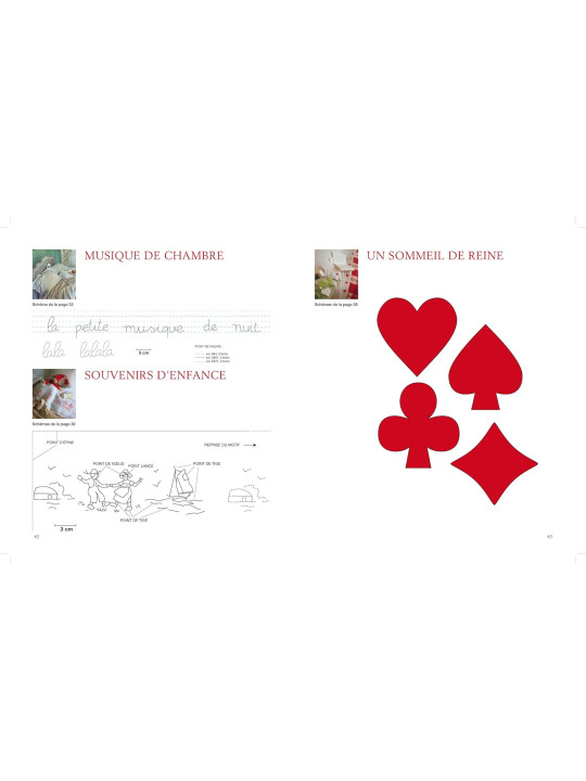 La broderie rouge - 30 créations et décors à réaliser