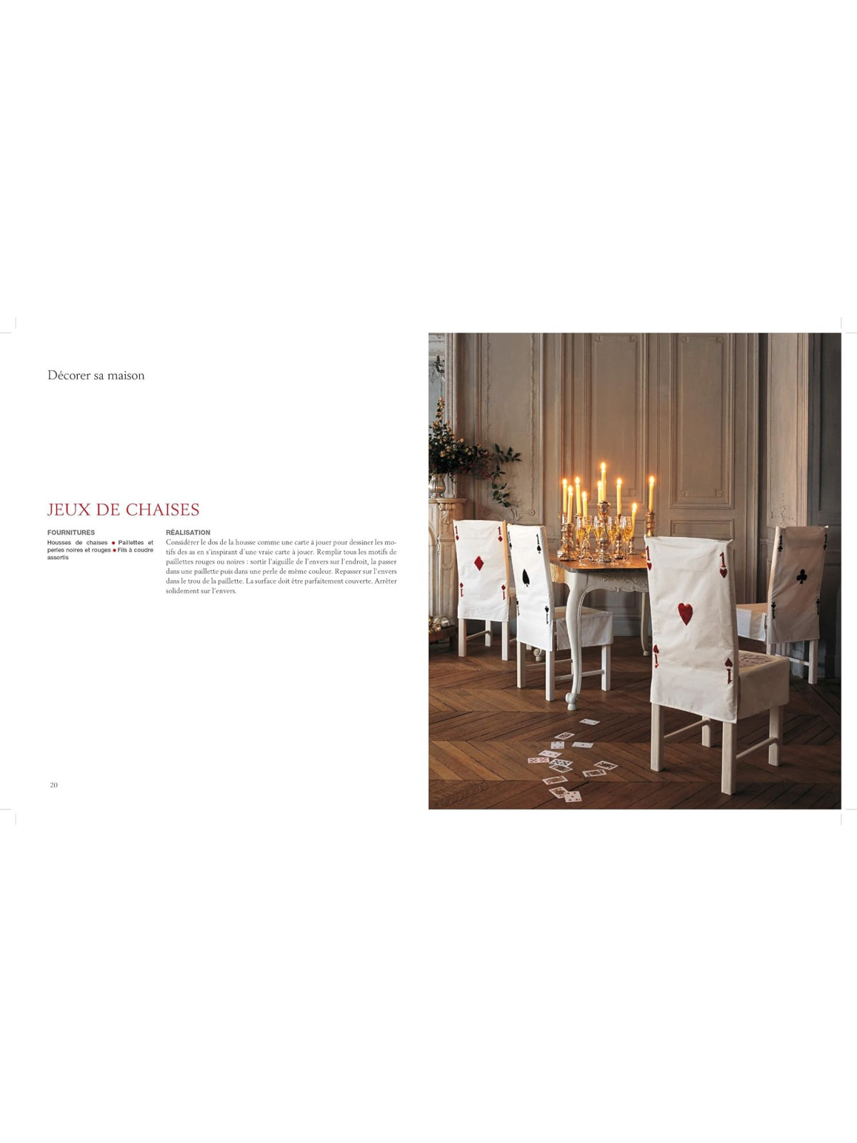 La broderie rouge - 30 créations et décors à réaliser