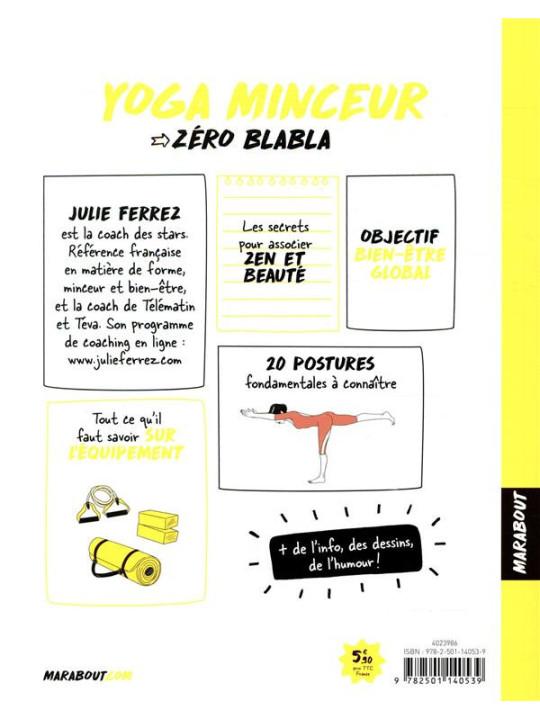 Yoga minceur - Belle et zen en 20 postures