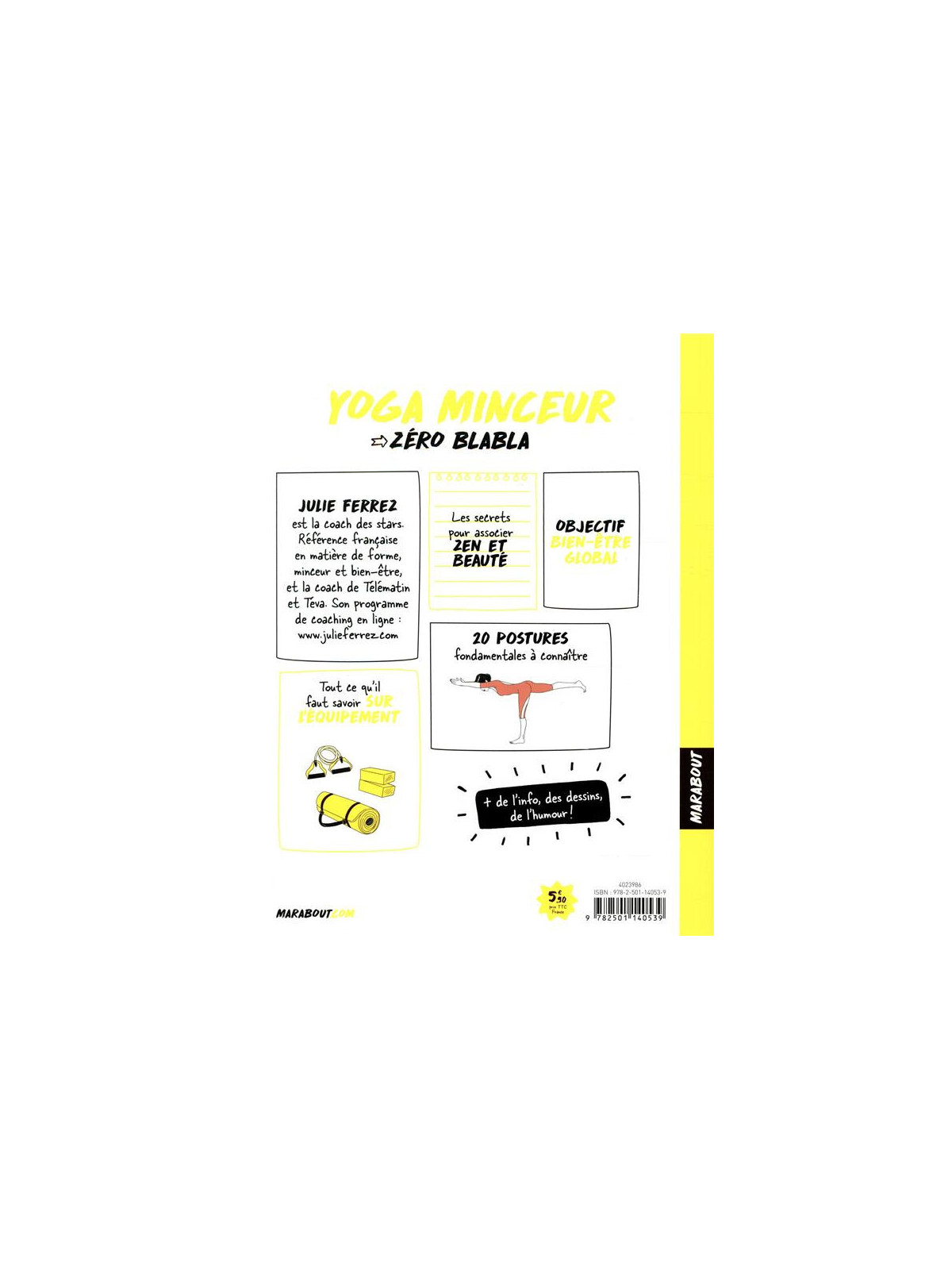 Yoga minceur - Belle et zen en 20 postures