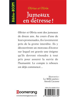 Biblio Boom Aventure - Olivier et Olivia - Jumeaux en détresse ! - Numéro 7