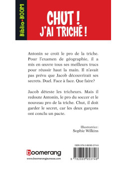 Biblio Boom Aventure - Chut ! J'ai triché ! - Numéro 8