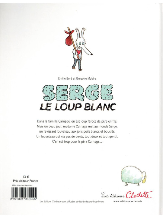 Serge le loup Blanc - Mystik-Boutique.fr, Librairie Discount