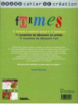 Grand cahier de création - Formes