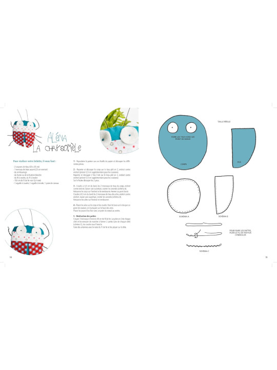 Petites bêtes à coudre - 50 modèles faciles à faire