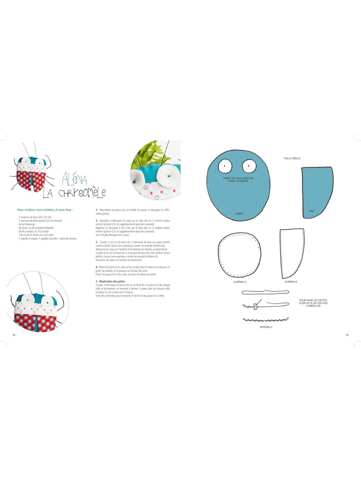 Petites bêtes à coudre - 50 modèles faciles à faire