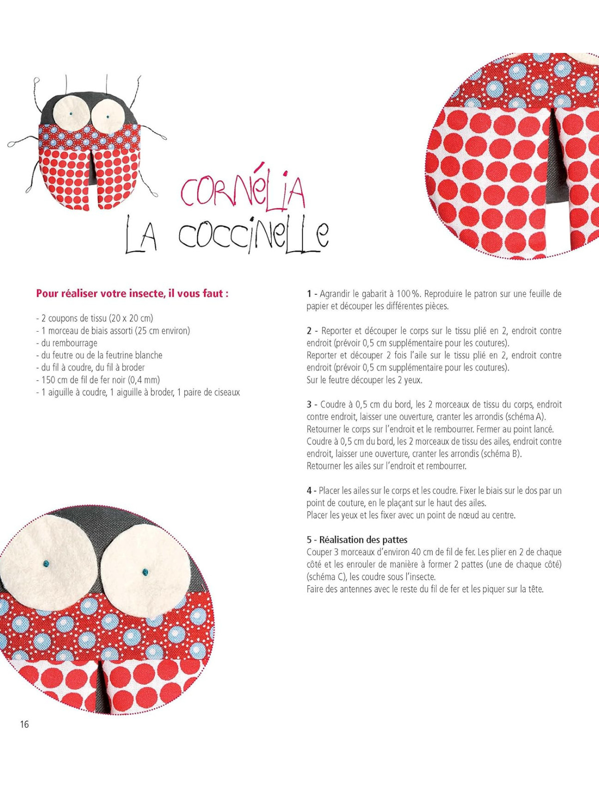 Petites bêtes à coudre - 50 modèles faciles à faire