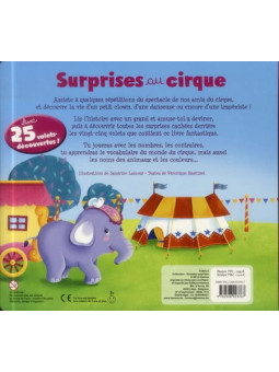 Surprises au cirque - Avec 25 volets-découvertes !