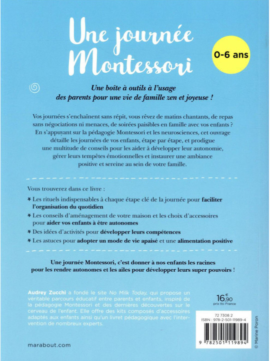 Une journée Montessori à la maison - Organisez votre quotidien pour développer l'autonomie de vos enfants !