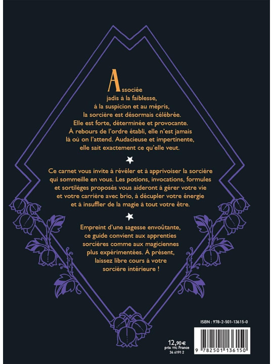 Mon carnet de sorcière - Sortilèges, incantations et formules pour mettre de la magie dans sa vie