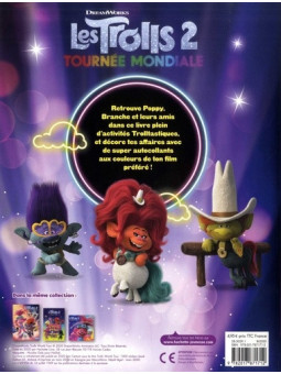 Les Trolls 2 - Tournée mondiale - Activités & Autocollants