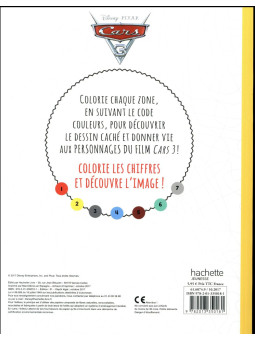 Cars 3 - Les Ateliers - Coloriages mystères