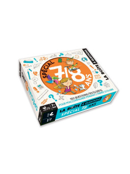 La boîte à questions - Spécial 7/8 ans - 156 questions, tests, défis pour m'accompagner pendant l'année scolaire