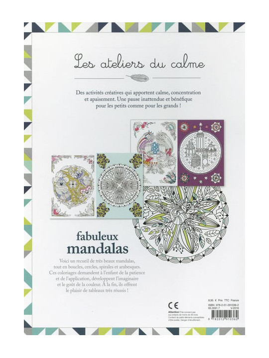 Les ateliers du calme - Fabuleux mandalas