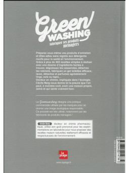 Green washing, fabriquer ses produits ménagers
