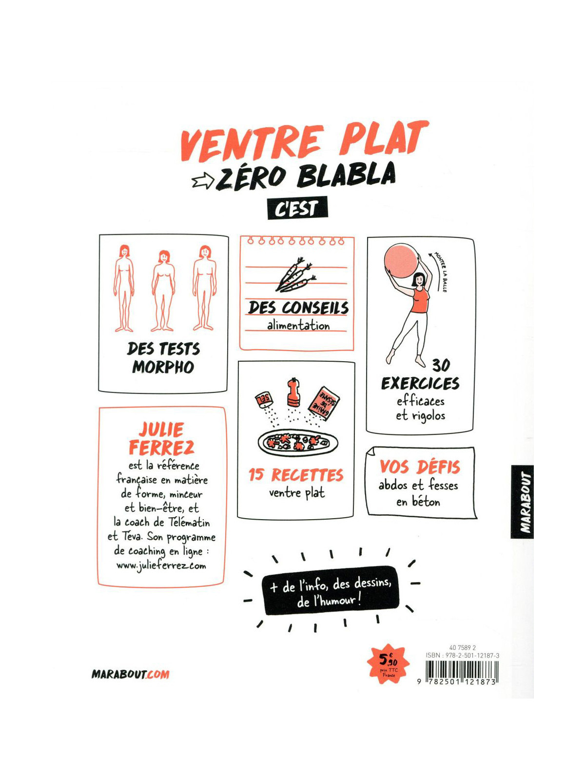 Ventre plat - Zéro blabla - Exercices et c le duo gagnant !