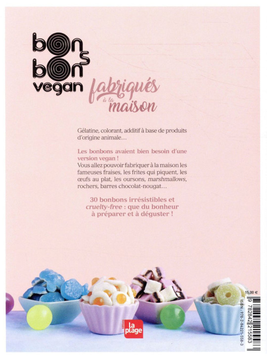 Bonbons vegan - Fabriqués à la maison