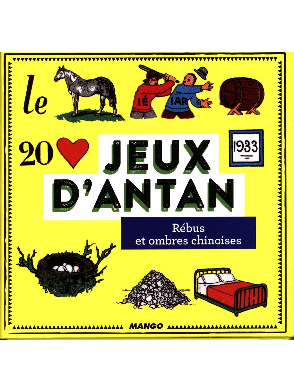 Coffret Jeux d'antan - Rébus et ombres chinoises