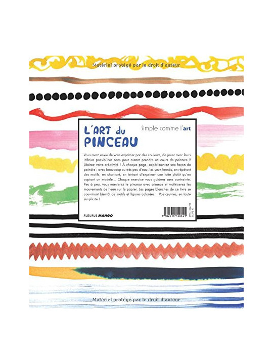 L'art du pinceau - 44 exercices pour explorer la peinture - Prêt à l'emploi Papier spécial peinture
