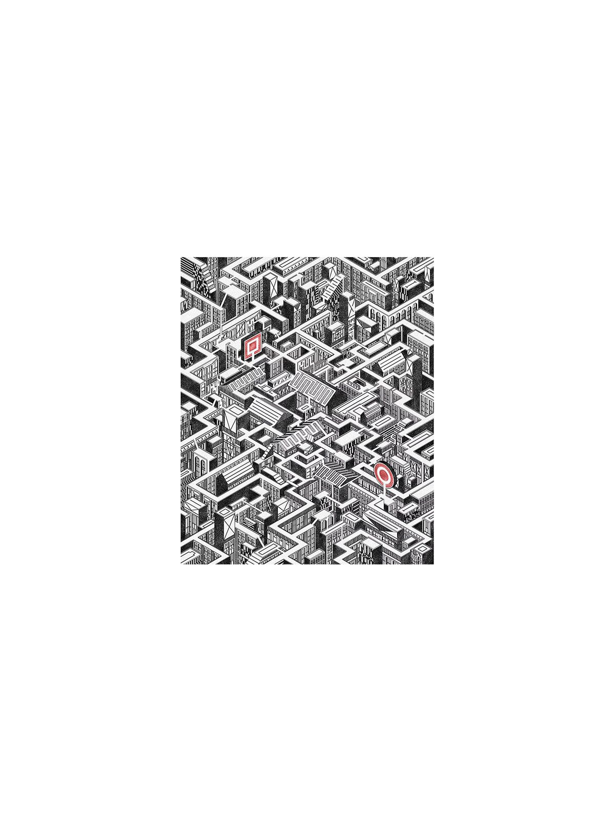 Extrêmes labyrinthes - 50 labyrinthes pour se perdre en ville