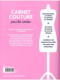 Carnet couture pour les rondes