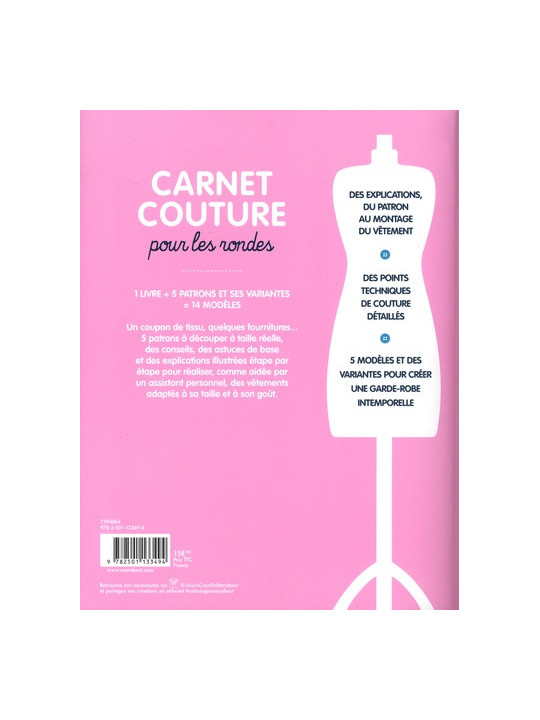 Carnet couture pour les rondes