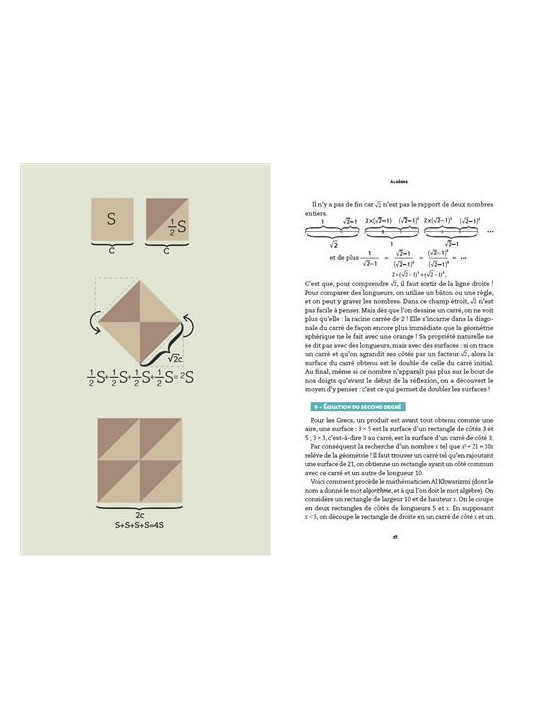 J'ai jamais rien compris aux mathématiques mais ça je comprends