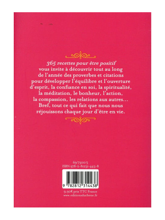 365 recettes pour être positif