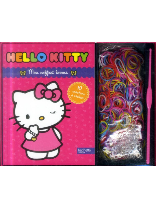 Hello Kitty - Mon coffret looms - 10 créations à réaliser