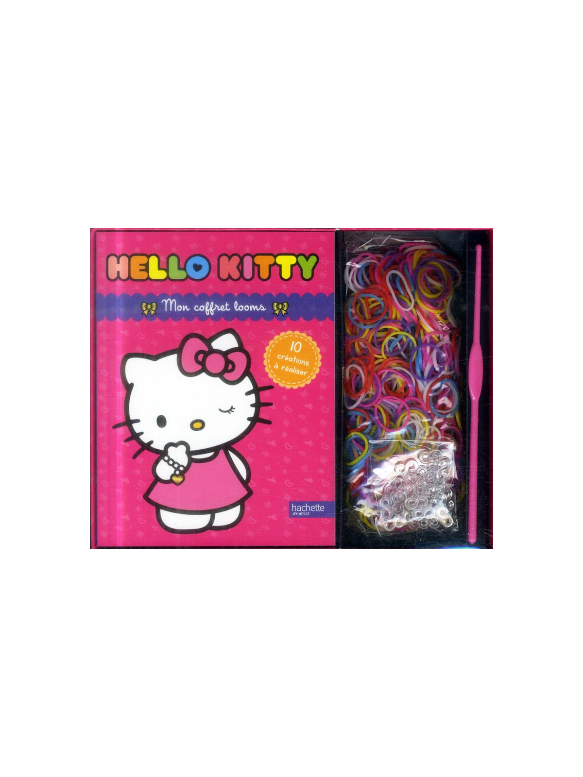 Hello Kitty - Mon coffret looms - 10 créations à réaliser