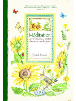 Carnet de notes - Méditation sur la beauté des petites choses de tous les jours