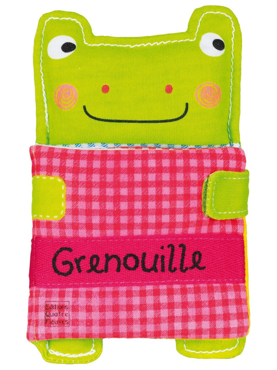 Grenouille - Mon livre-doudou