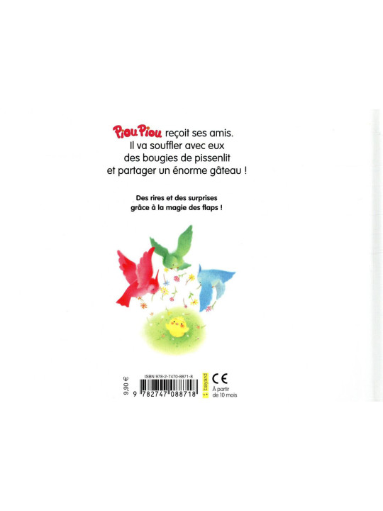 Piou Piou - Joyeux anniversaire ! - Une surprise à chaque page !