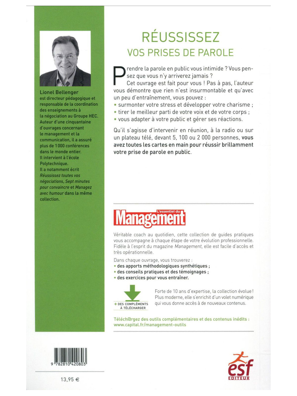 Réussissez vos prises de parole - Votre coach depuis 10 ans - L'essentiel du Management