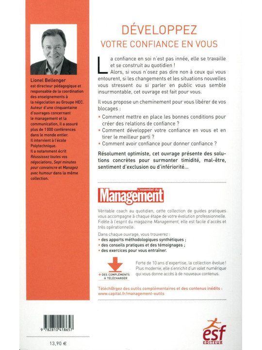 Développez votre confiance en vous - Votre coach depuis 10 ans - L'essentiel du Management