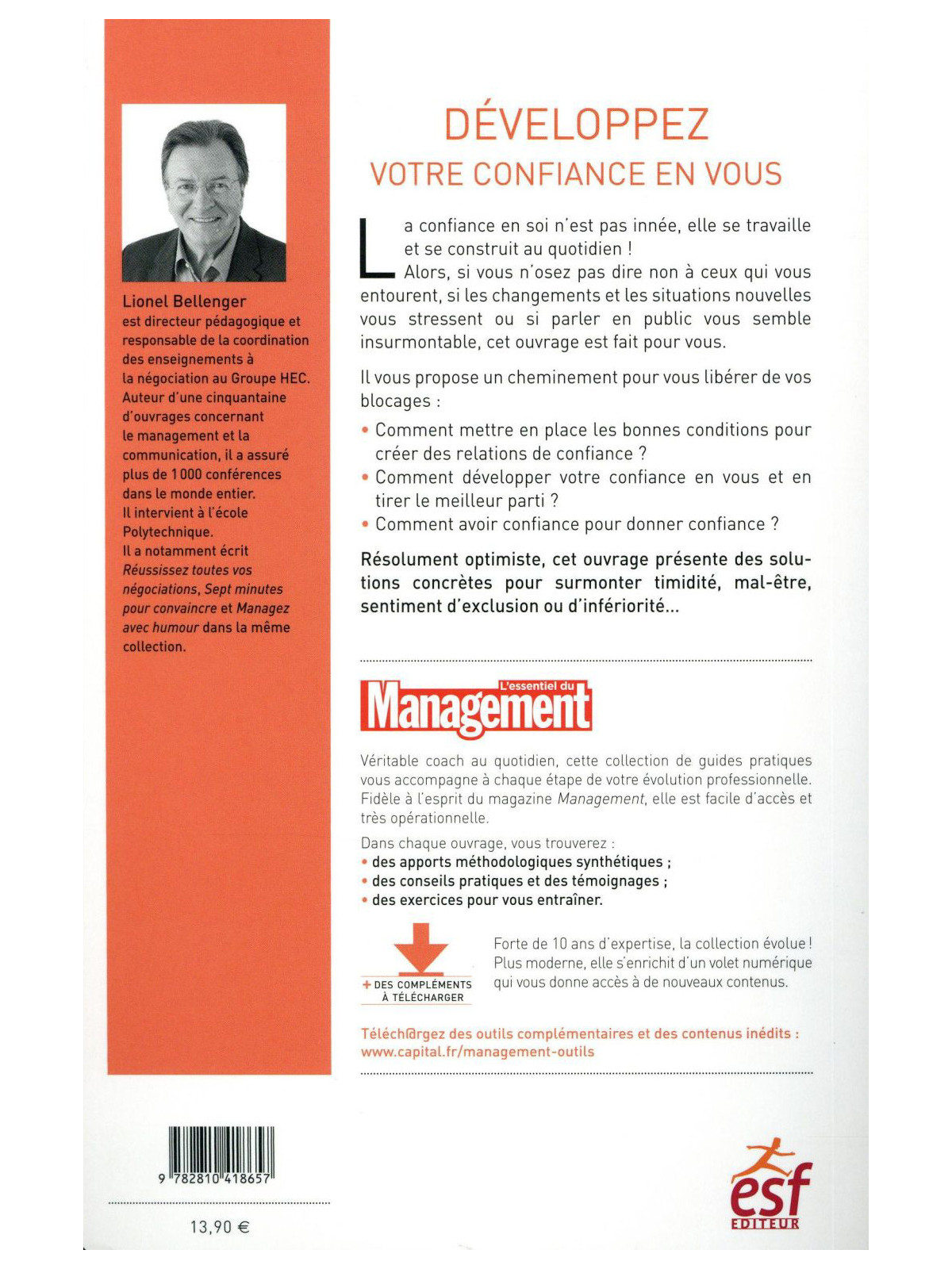 Développez votre confiance en vous - Votre coach depuis 10 ans - L'essentiel du Management