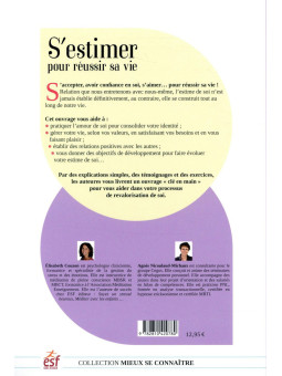 S'estimer pour réussir sa vie - L'estime de soi au coeur du bien-être et de l'équilibre