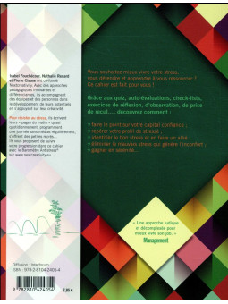 Les cahiers bien dans mon job ! Évacuer votre stress - Acquérir les bons reflexes, un parcours pas à pas en 30 exercices